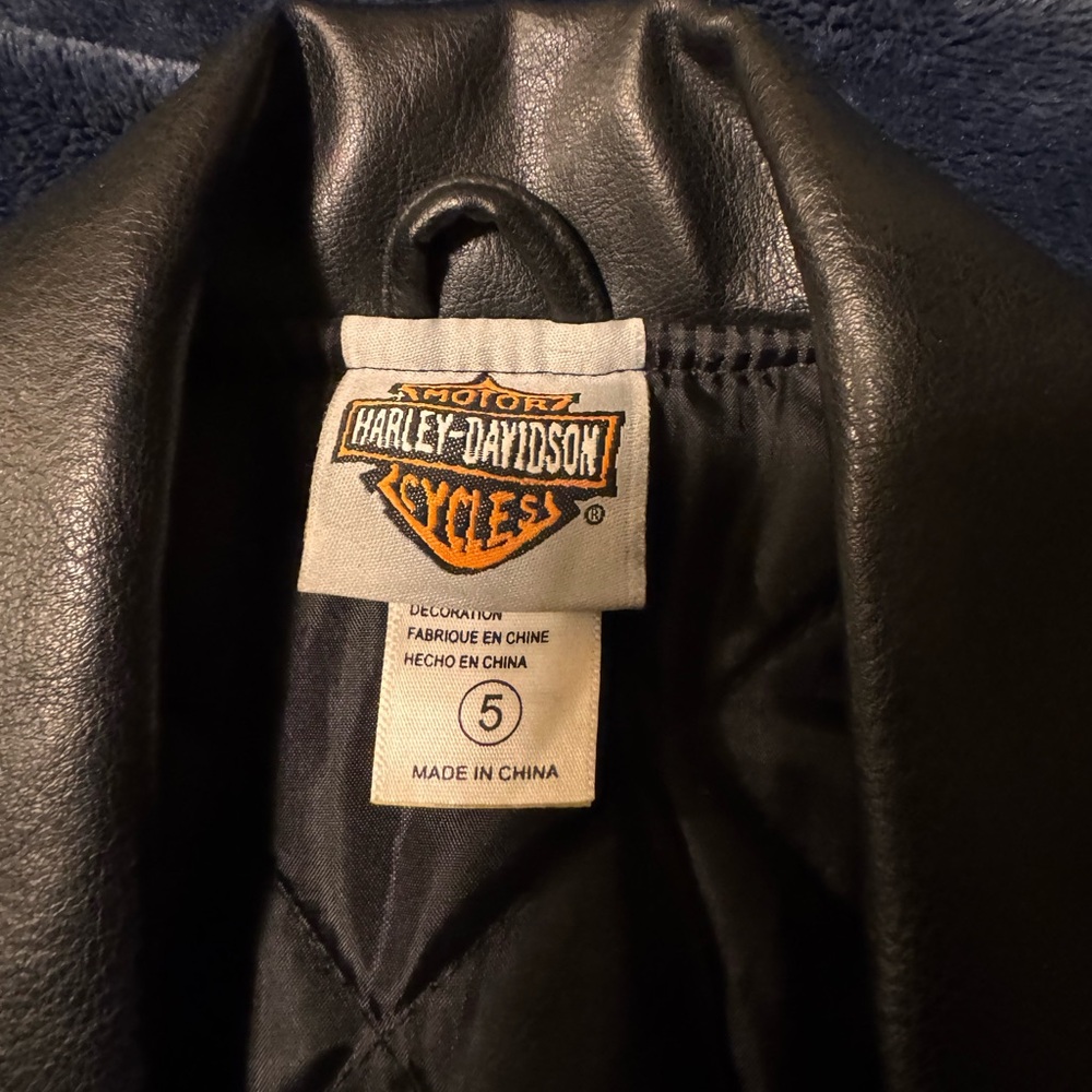 Harley-Davidson Black Leather Apparel